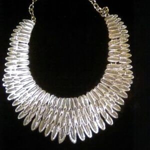 Silver Feather Necklace
